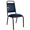 Ver imagem 1 de Cadeira Empilhável para Hotelaria Linha Hotel Fremont Azul