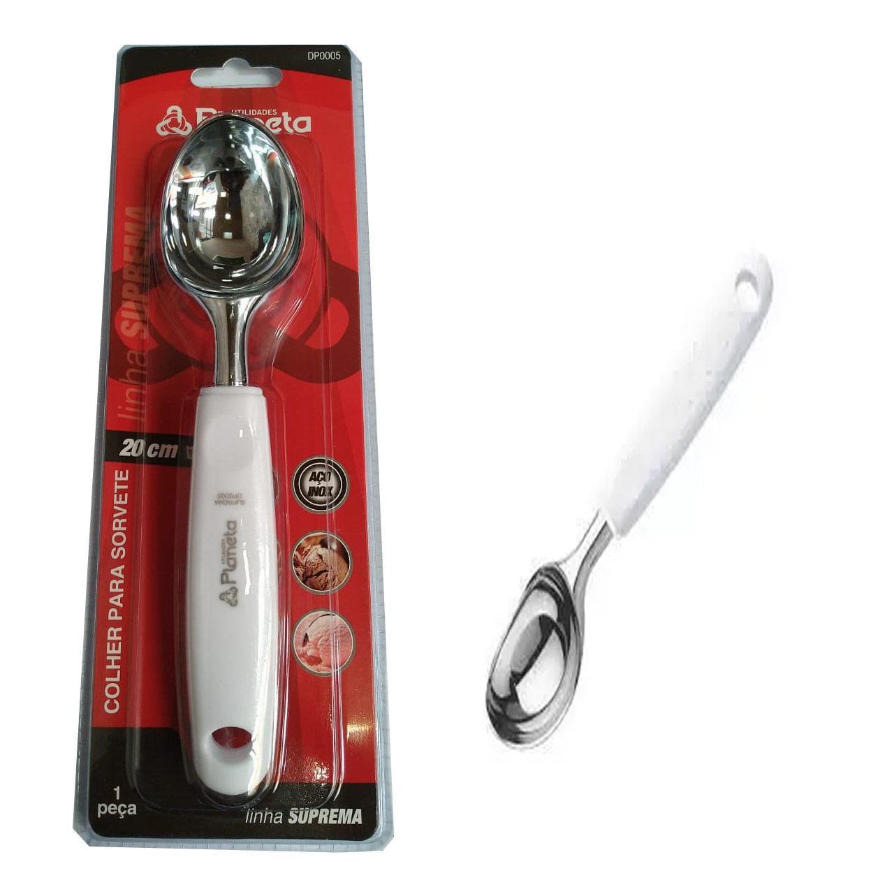 Colher Para Sorvete 20Cm Suprema Planeta - 1