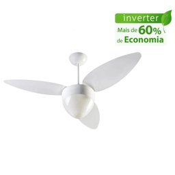 Ventilador de Teto Ares Inverter com Controle Remoto, 6 Velocidades Bivolt Ventisol Branco - 2