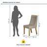 Kit de 2 Cadeiras para Sala de Jantar Luna - 6