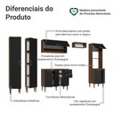 Ver imagem 4 de Cozinha Compacta Lille 9 Portas 2 Gavetas MDP 305cm Madesa