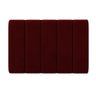 Painel Modulado Nashira 100 / Z-001 Sued Vermelho - 3