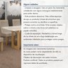 Conjunto Sala de Jantar Mesa 160cm Tampo de 4,0cm com 6 Cadeiras Luna - 16
