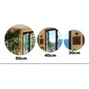 Ver imagem 2 de Trio Espelho Redondo Decorativo Lapidado Vidro Sala Banheiro