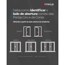 Ver imagem 3 de Porta de Correr 4 Folhas Alumínio Branco com Vidro Temperado - 210x200