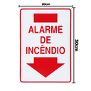 Ver imagem 2 de Combo 3 Placas De Sinalização Alarme De Incêndio 20x30 Acesso - X-722 F9e