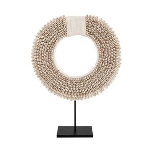 Escultura Decorativa Conchas com Suporte 40cm 17214 Mart