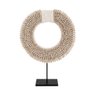 Escultura Decorativa Conchas com Suporte 40cm 17214 Mart - 1