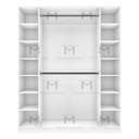 Ver imagem 6 de MODULO CLOSET OU LOJA M58.2021.B (CABIDEIRO EXPOSITOR) MUNDI MOVEIS