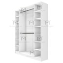Ver imagem 5 de MODULO CLOSET OU LOJA M58.2021.B (CABIDEIRO EXPOSITOR) MUNDI MOVEIS
