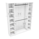 Ver imagem 4 de MODULO CLOSET OU LOJA M58.2021.B (CABIDEIRO EXPOSITOR) MUNDI MOVEIS