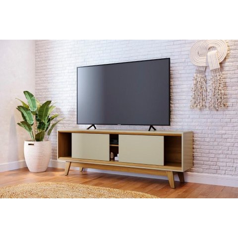 Bancada Atlas para Tv de até 70 Polegadas - Cumaru Opala - Madetec