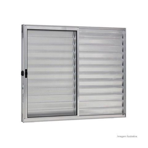 VENEZIANA 3 FOLHAS BRILHANTE 1,00 X 0,80