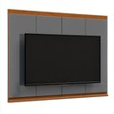 Ver imagem 1 de Painel para TV Flow Sense 65" 160cm MDP com Detalhe em Madeira Cinza EJ Móveis
