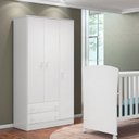 Ver imagem 2 de Guarda-roupa Doce Sonho Branco - Qmovi
