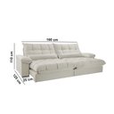 Ver imagem 5 de Sofá Liz 02 Módulos de 80cm Br 25cm Meu Sofá Online