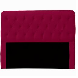 Cabeceira Casal Queen Cama Box Estofada Elisa 160 Cm Veludo - 1