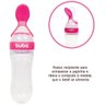 Colher Dosadora Rosa para Papinha em Silicone Buba 5989 - 3