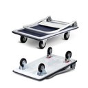 Ver imagem 3 de Carrinho de Carga 150kg Ferro 4 Rodas Logística Armazém