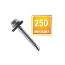 Ver imagem 1 de Parafuso Ponta Broca 5,5mmx3/4" Sextavado Com Arruela 250un Vila