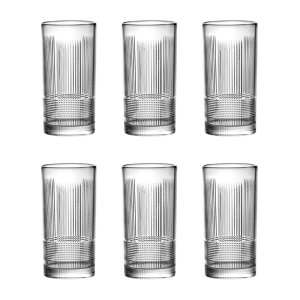 Kit 6 Copos Alto Vivant Cristal 350 Ml Full Fit 28449