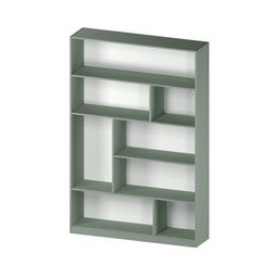 Kit 2 Estante para Livros 180cmx240cm 4 Prateleiras Seattle Yescasa - 6