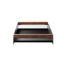 Bandeja Decorativa para Sala de Jantar Linha Nexo 40x25cm Aço Preto - 4