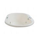 Ver imagem 3 de Ofurô Ouro Fino Heatiro Duplo Premium 141CMX91CMX78CM 04 Jatos com Aquecedor e Deck Branco