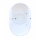 Ver imagem 2 de Ofurô Ouro Fino Heatiro Duplo Premium 141CMX91CMX78CM 04 Jatos com Aquecedor e Deck Branco
