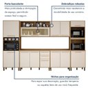 Ver imagem 6 de Cozinha Completa 6 Peças 12 Portas 2 Gavetas Salvador