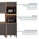 Ver imagem 5 de Cozinha Completa 6 Peças 12 Portas 2 Gavetas Salvador