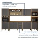 Ver mais imagens de Cozinha Completa 6 Peças 12 Portas 2 Gavetas Salvador