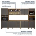 Ver imagem 6 de Cozinha Completa 6 Peças 12 Portas 2 Gavetas Salvador