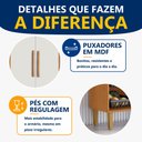 Ver imagem 5 de Paneleiro Torre Quente 3 Portas 1 Gaveta com Fruteira Lorena