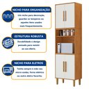 Ver mais imagens de Paneleiro Torre Quente 4 Portas Lorena