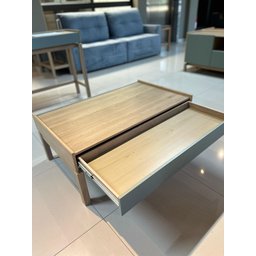 Mesa de Centro em Madeira Maciça e MDF Linha Barcelona  - 5