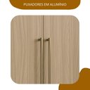 Ver imagem 6 de Guarda Roupa Casal 4 Portas 4 Gavetas Berlim com Espelho