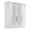 Guarda Roupa Casal 4 Portas 4 Gavetas Berlim com Espelho - 2