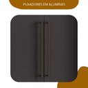 Ver imagem 6 de Guarda Roupa Casal 4 Portas 4 Gavetas Berlim com Espelho