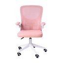 Ver imagem 2 de Kit 06 Cadeiras Escritório Rodizio Office Bytes Rosa