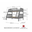 Ver imagem 5 de Beliche Twin Full 100% Madeira Maciça