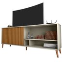 Ver imagem 4 de Rack Minimalista Bacada Sala para Tv até 50 Polegadas com Porta Deslizante Luara 160x60cm