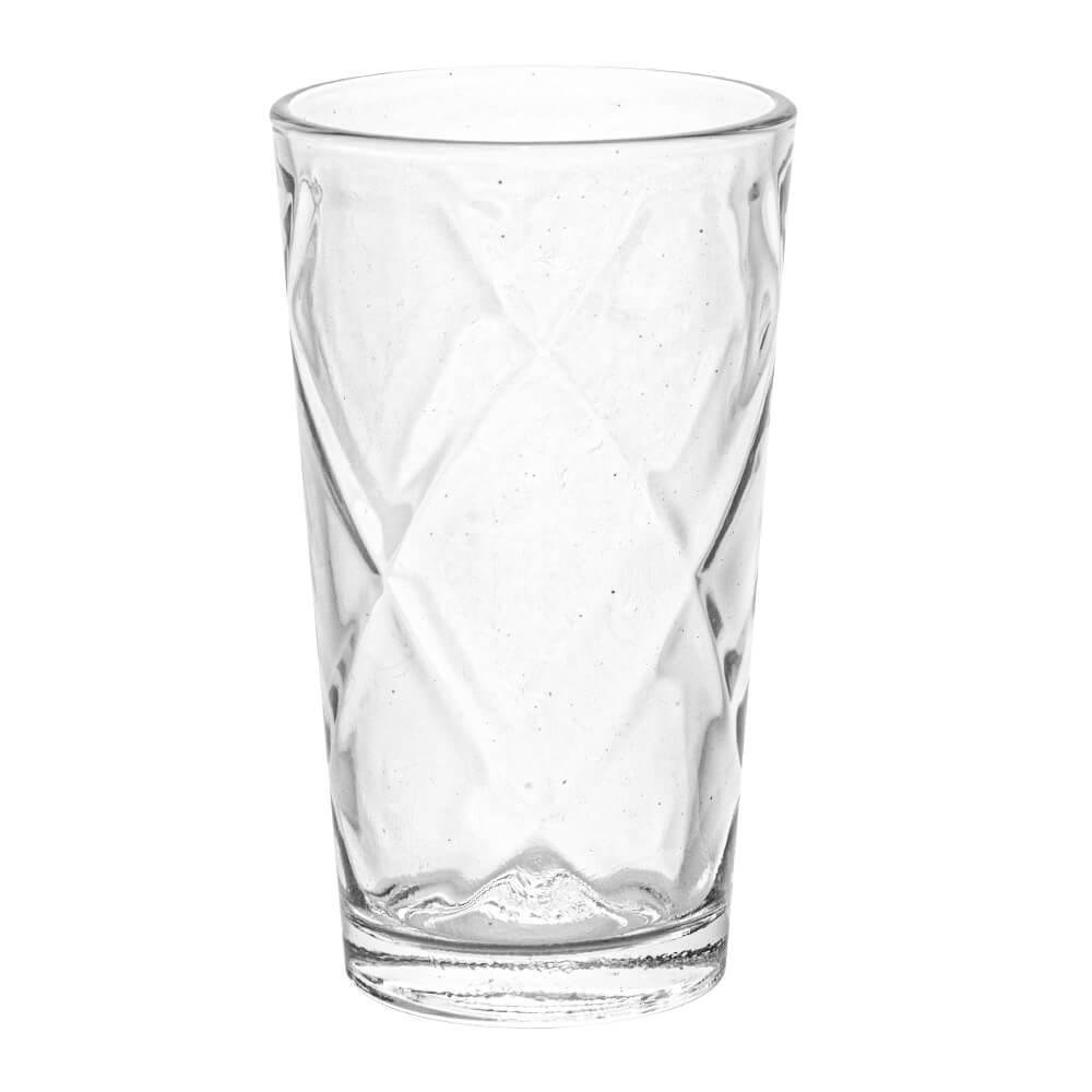 Kit de Copos e Jarra Transparente 5 peças - Casambiente Losangos - 10