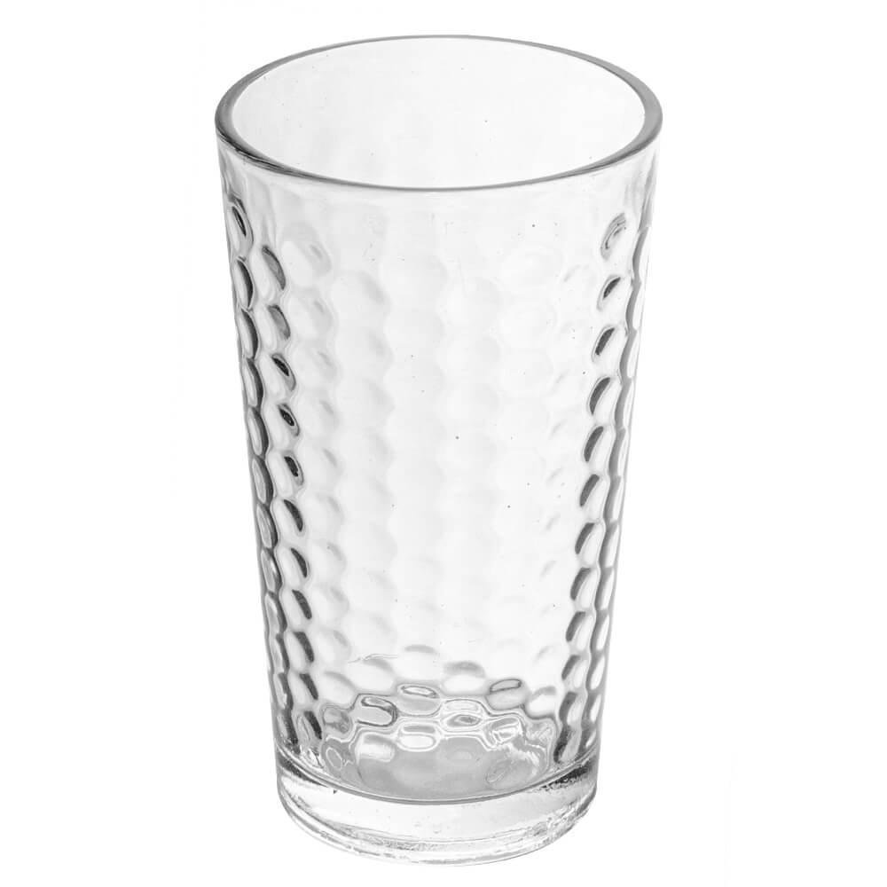 Kit de Copos e Jarra Transparente 5 peças - Casambiente Losangos - 16