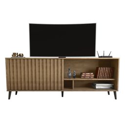 Rack para Tv até 50 Polegadas com Porta Deslizante Luara 160x60cm - 2