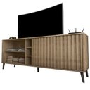 Ver imagem 4 de Rack para Tv até 50 Polegadas com Porta Deslizante Luara 160x60cm