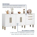 Ver imagem 6 de Balcão 5 Portas 2 Gavetas Lorena