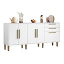 Ver imagem 2 de Balcão 5 Portas 2 Gavetas Lorena