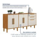 Ver imagem 6 de Balcão 5 Portas 2 Gavetas Lorena