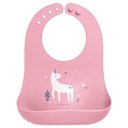 Ver imagem 1 de Babador Cata Migalhas de Silicone Unicórnio Stephen Joseph